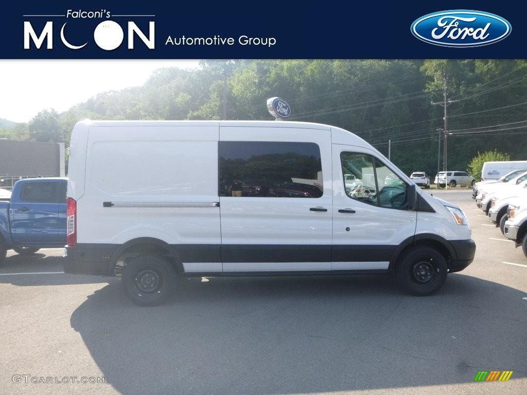 2019 Transit Van 250 MR Long - Oxford White / Pewter photo #1