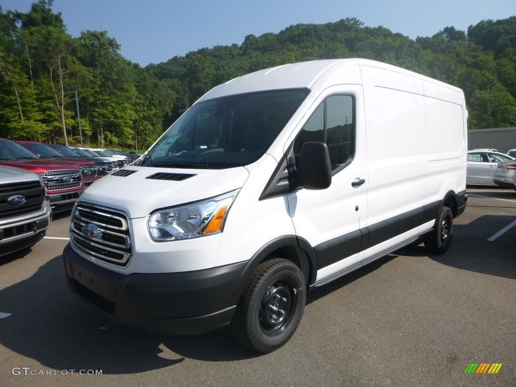 2019 Transit Van 250 MR Long - Oxford White / Pewter photo #5