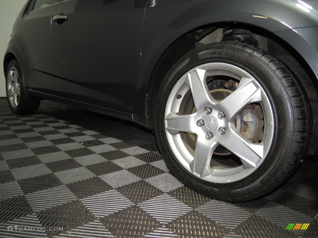 2014 Sonic LTZ Hatchback - Ashen Gray Metallic / Jet Black/Dark Titanium photo #3