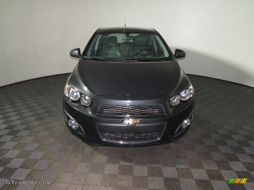 2014 Sonic LTZ Hatchback - Ashen Gray Metallic / Jet Black/Dark Titanium photo #4
