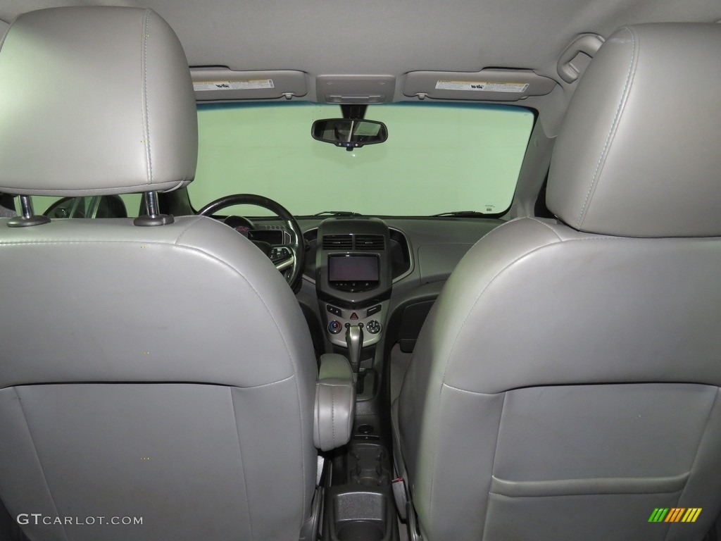 2014 Sonic LTZ Hatchback - Ashen Gray Metallic / Jet Black/Dark Titanium photo #13