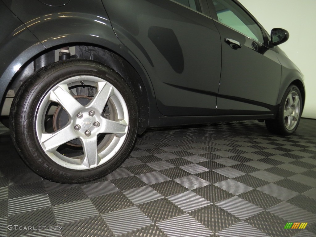 2014 Sonic LTZ Hatchback - Ashen Gray Metallic / Jet Black/Dark Titanium photo #15