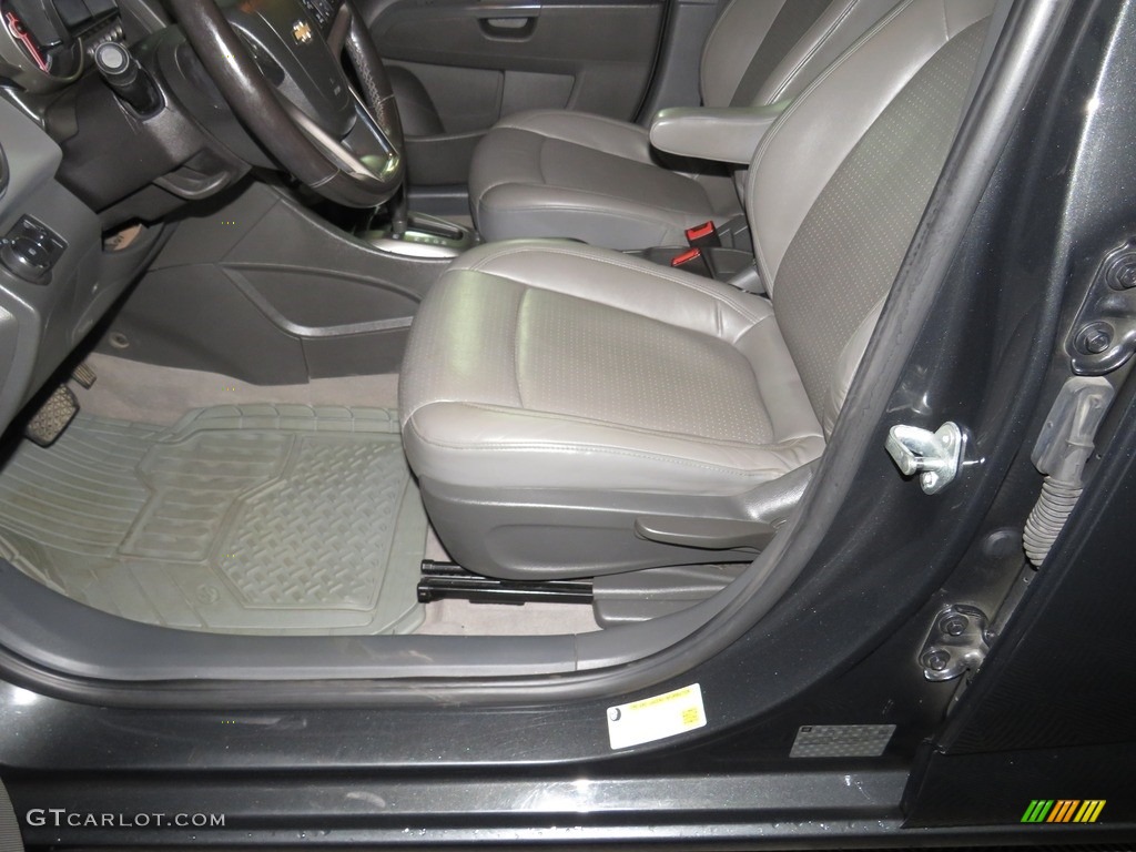 2014 Sonic LTZ Hatchback - Ashen Gray Metallic / Jet Black/Dark Titanium photo #17