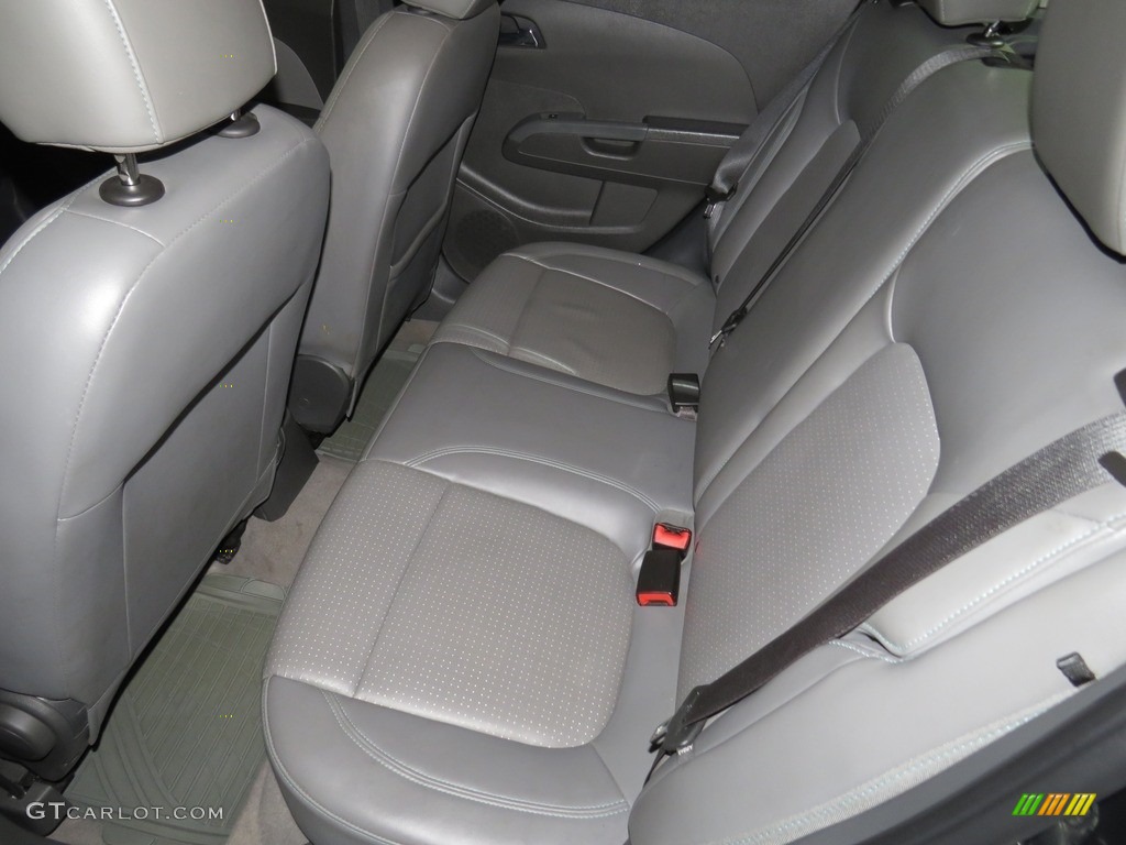 2014 Sonic LTZ Hatchback - Ashen Gray Metallic / Jet Black/Dark Titanium photo #21