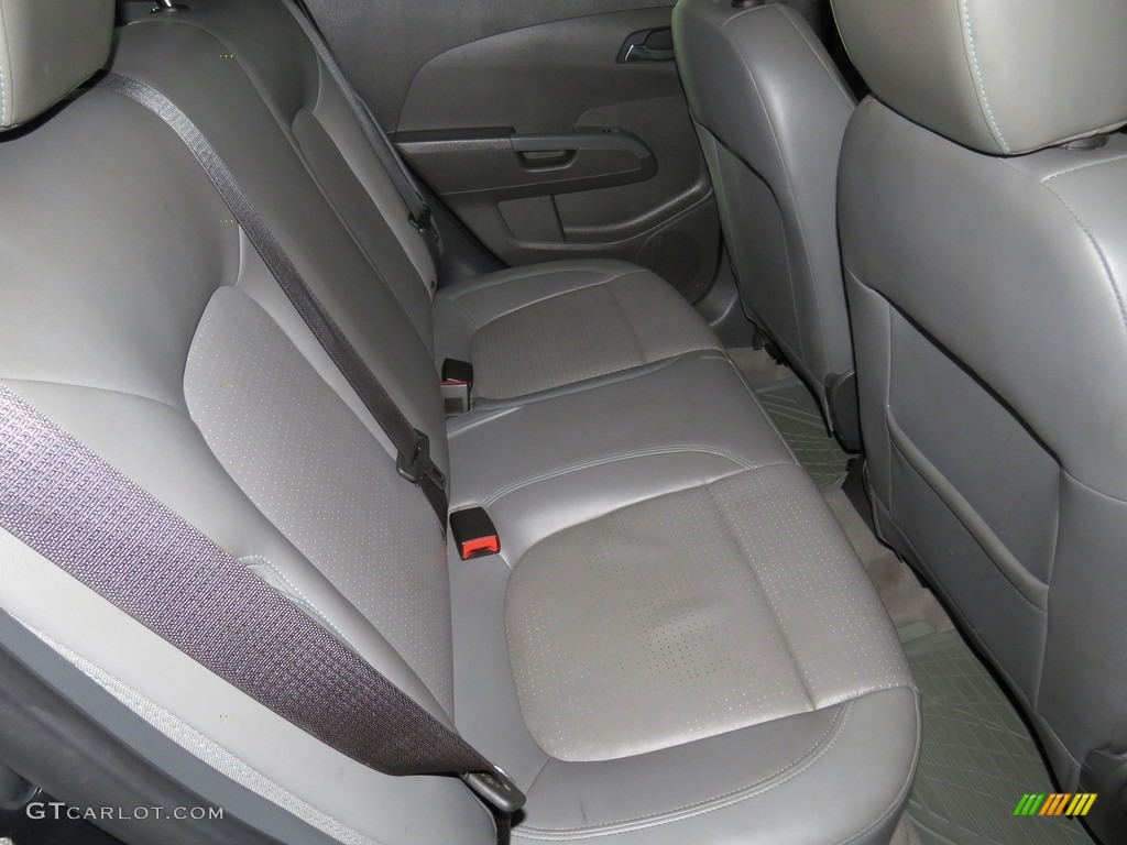 2014 Sonic LTZ Hatchback - Ashen Gray Metallic / Jet Black/Dark Titanium photo #23