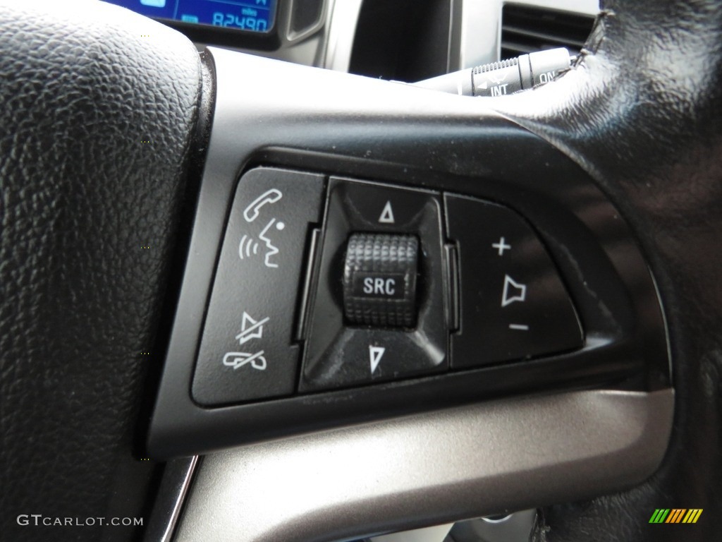 2014 Sonic LTZ Hatchback - Ashen Gray Metallic / Jet Black/Dark Titanium photo #31