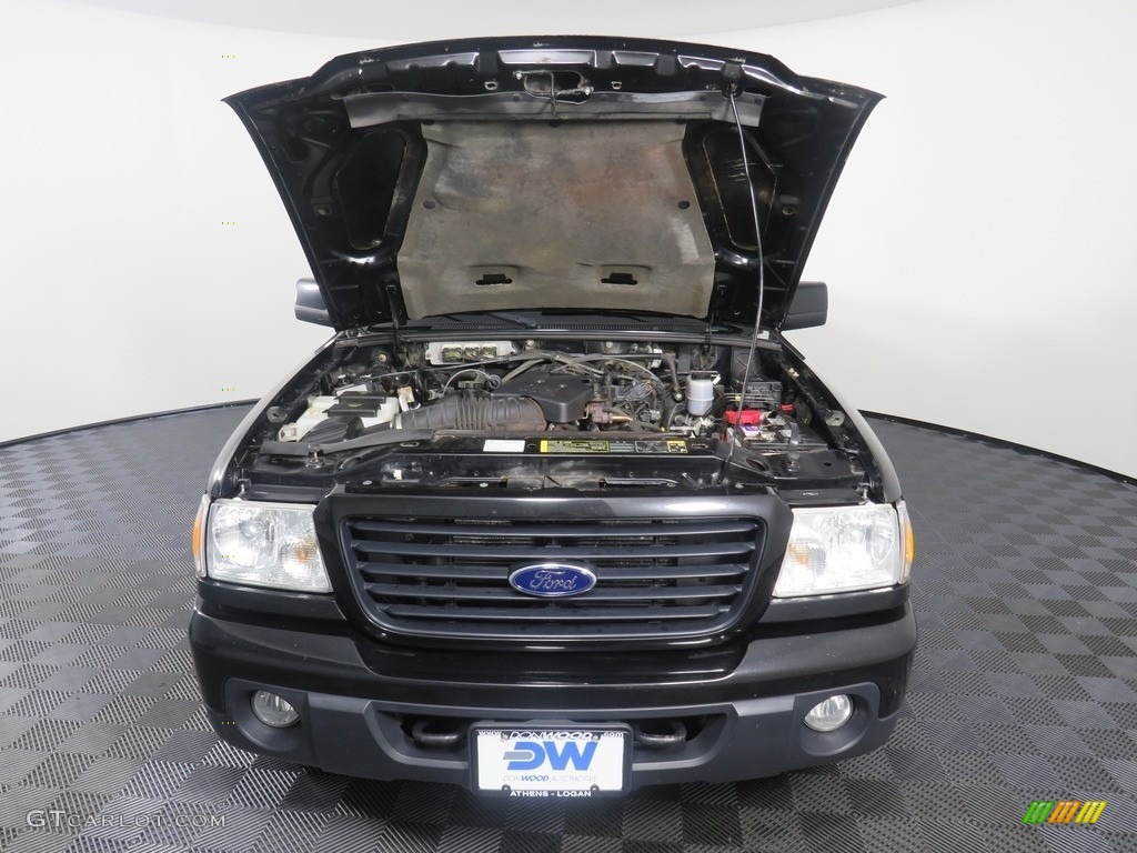 2009 Ranger Sport SuperCab 4x4 - Black / Medium Dark Flint photo #6
