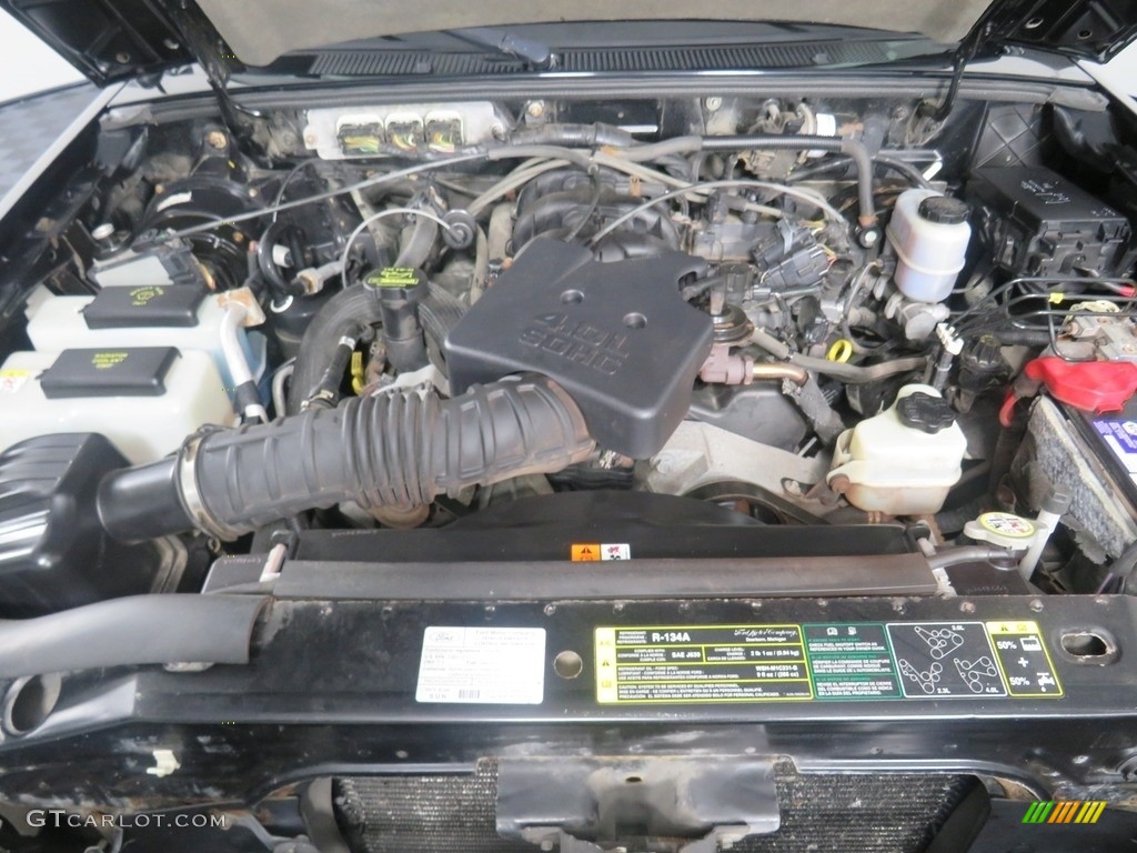 2009 Ranger Sport SuperCab 4x4 - Black / Medium Dark Flint photo #7