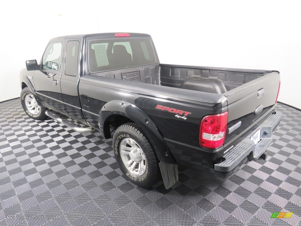 2009 Ranger Sport SuperCab 4x4 - Black / Medium Dark Flint photo #11