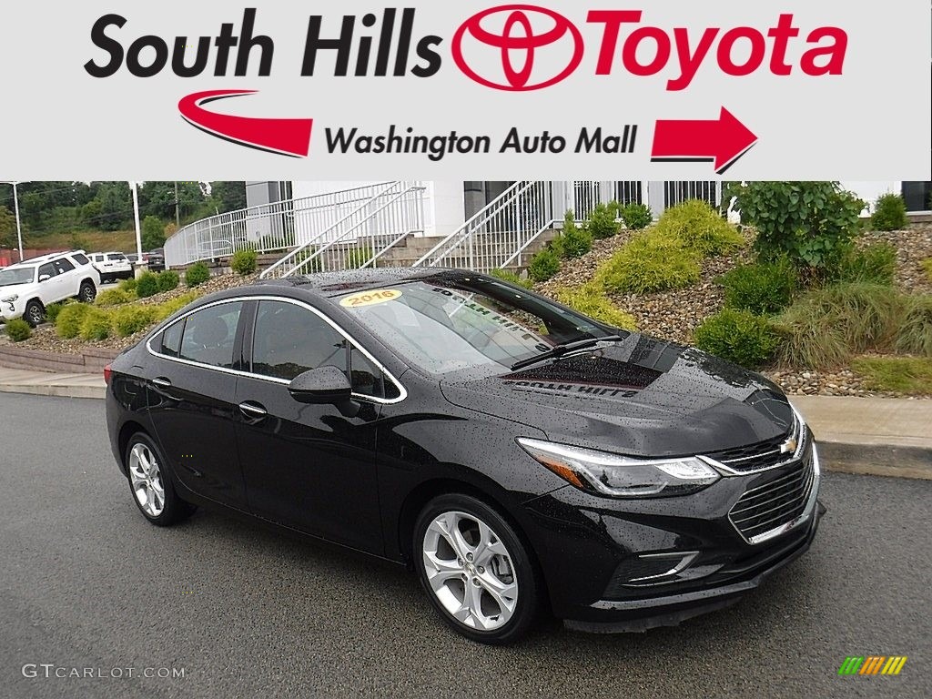 2016 Cruze Premier Sedan - Mosaic Black Metallic / Jet Black/Kalahari photo #1