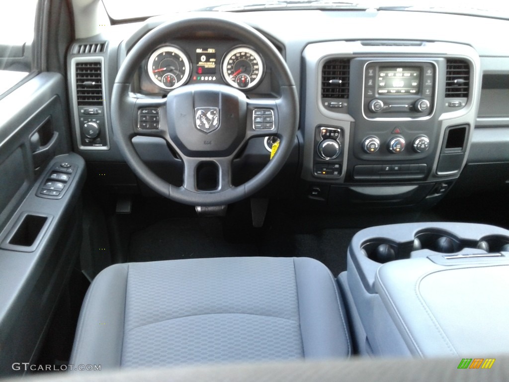 2017 1500 Express Crew Cab 4x4 - Maximum Steel Metallic / Black/Diesel Gray photo #24