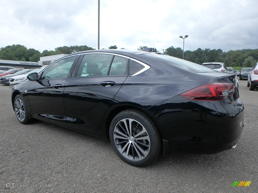 2019 Regal Sportback Essence AWD - Dark Moon Blue Metallic / Shale photo #8