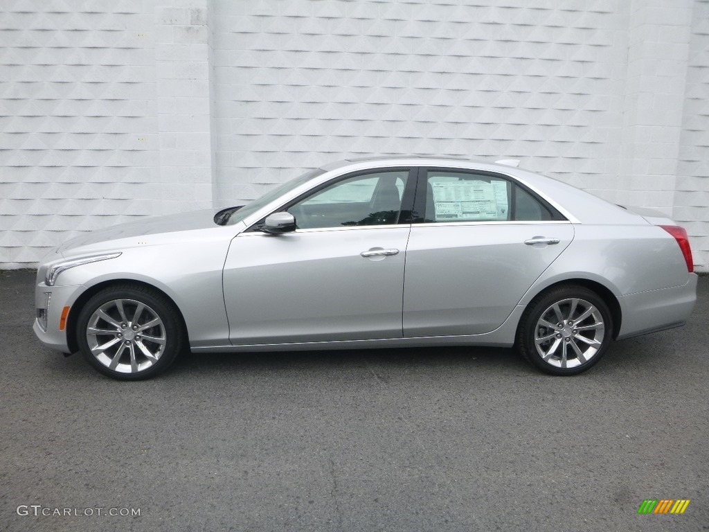 Radiant Silver Metallic 2019 Cadillac CTS Luxury AWD Exterior Photo #134508627
