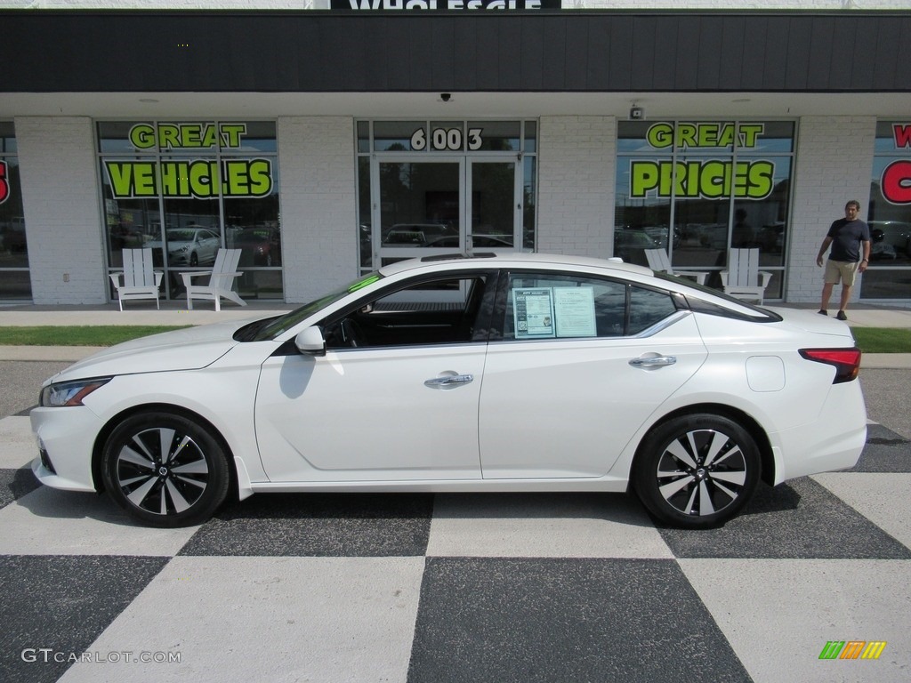 2019 Pearl White Nissan Altima Sv 134505367 Gtcarlot Com