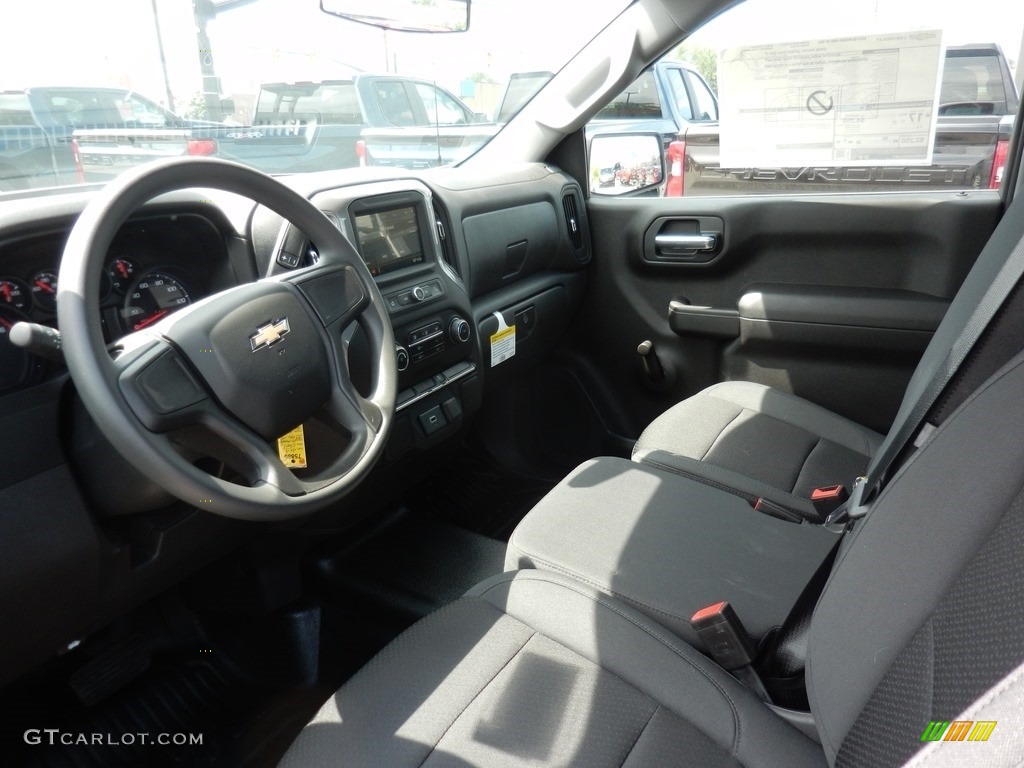 2019 Silverado 1500 WT Regular Cab 4WD - Silver Ice Metallic / Dark Ash/Jet Black photo #6