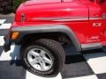 2006 Flame Red Jeep Wrangler X 4x4  photo #20