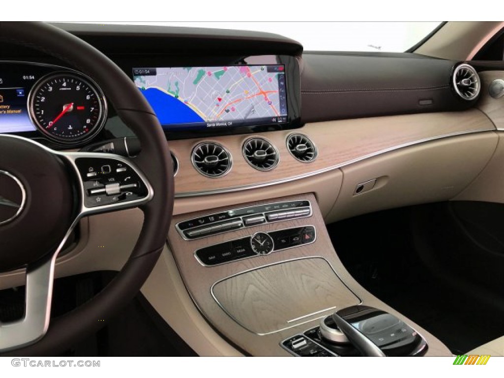 2019 E 450 Coupe - Polar White / Macchiato Beige/Espresso photo #6