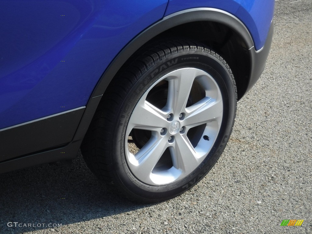 2015 Encore Premium AWD - Brilliant Blue Metallic / Ebony photo #3