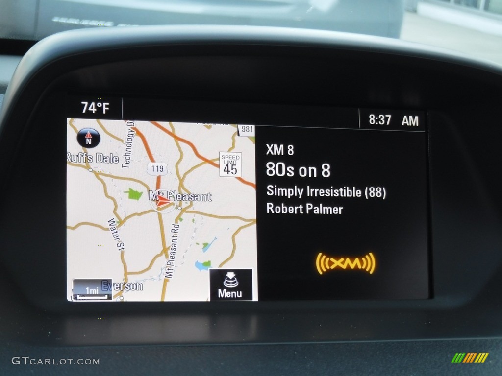 2015 Encore Premium AWD - Brilliant Blue Metallic / Ebony photo #21