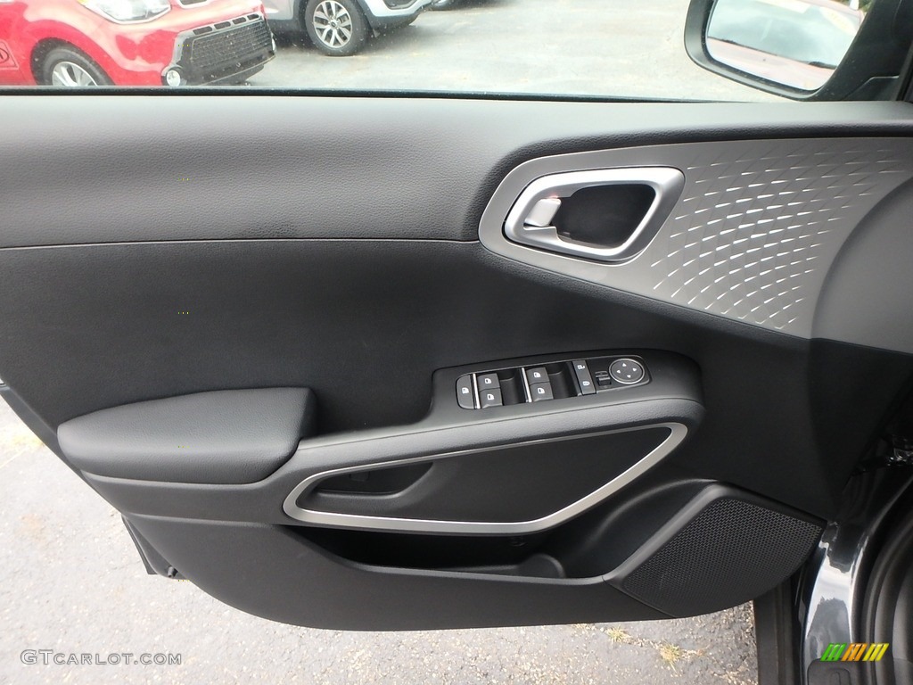 2020 Kia Soul LX Black Door Panel Photo #134513739