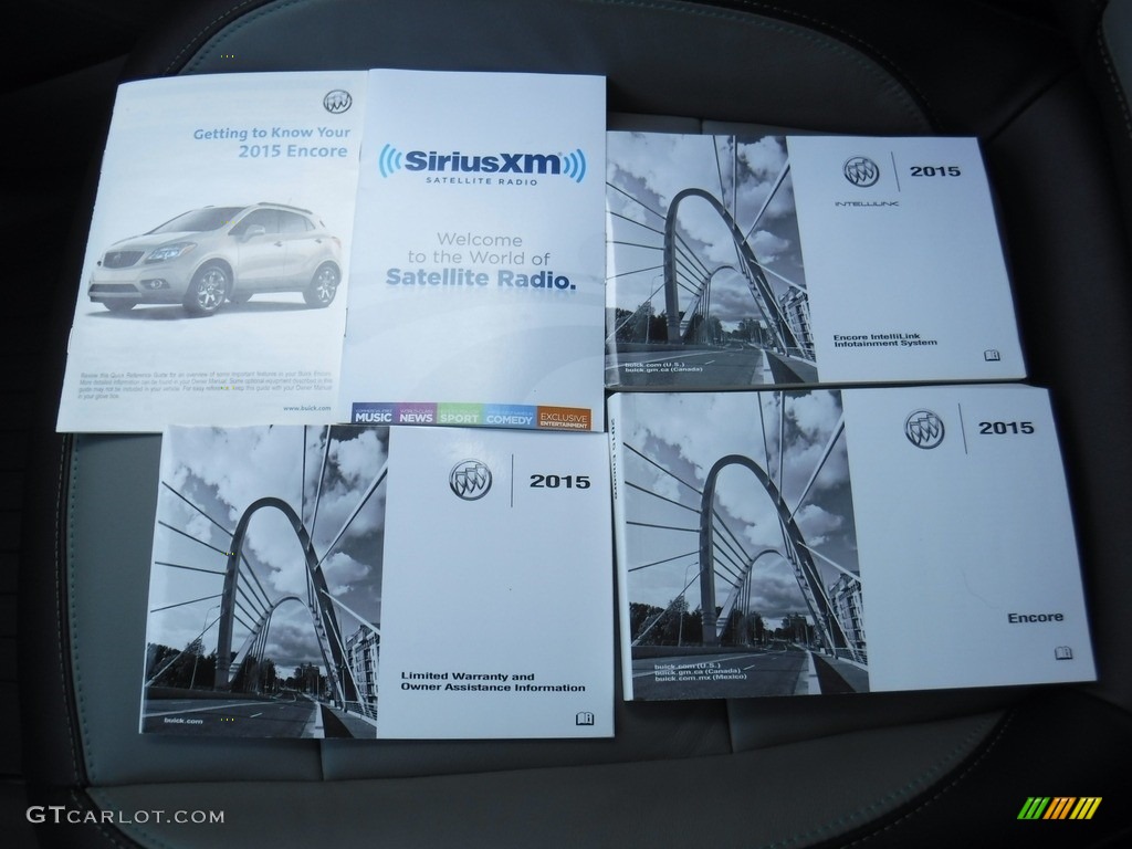 2015 Encore Premium AWD - Brilliant Blue Metallic / Ebony photo #33