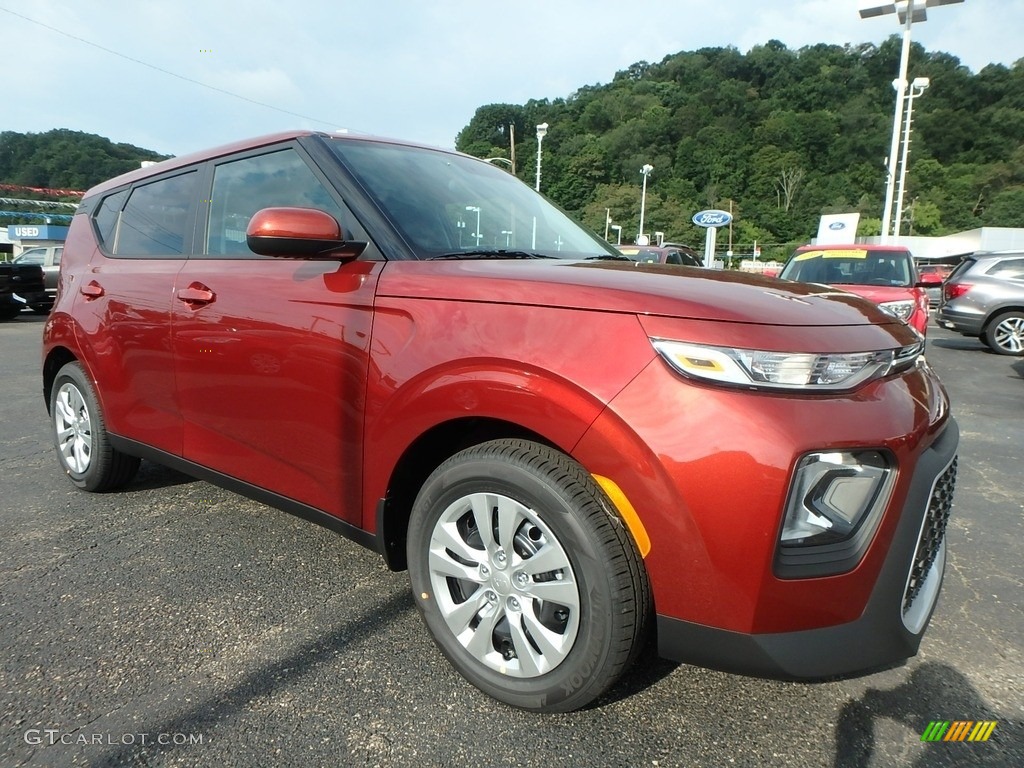 Mars Orange 2020 Kia Soul LX Exterior Photo #134514231
