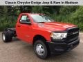 2019 Flame Red Ram 3500 Tradesman Regular Cab 4x4  photo #1