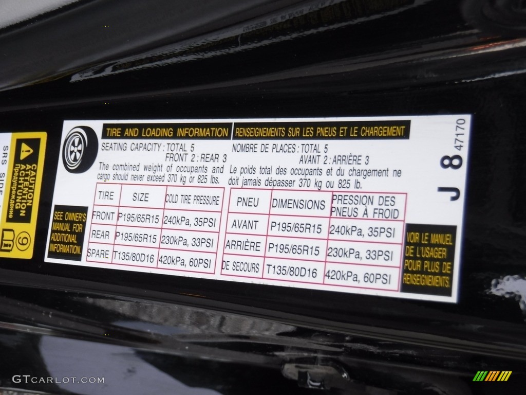 2012 Prius 3rd Gen Five Hybrid - Black / Bisque photo #39