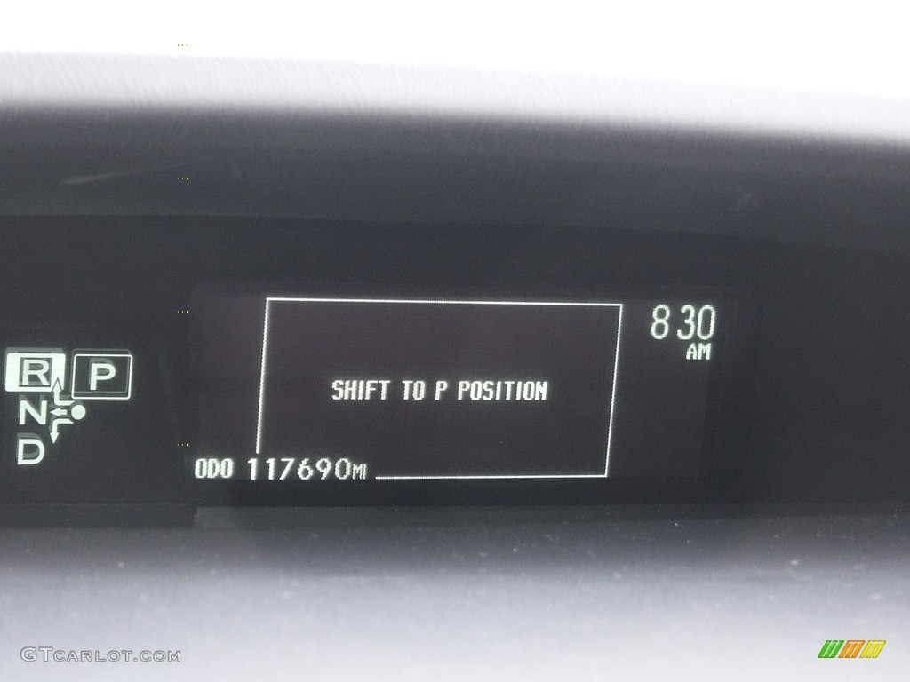 2012 Prius 3rd Gen Five Hybrid - Black / Bisque photo #41
