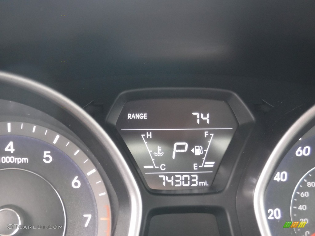 2016 Elantra Value Edition - Desert Bronze / Black photo #28
