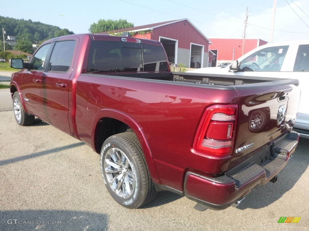 2019 1500 Laramie Crew Cab 4x4 - Delmonico Red Pearl / Black photo #3