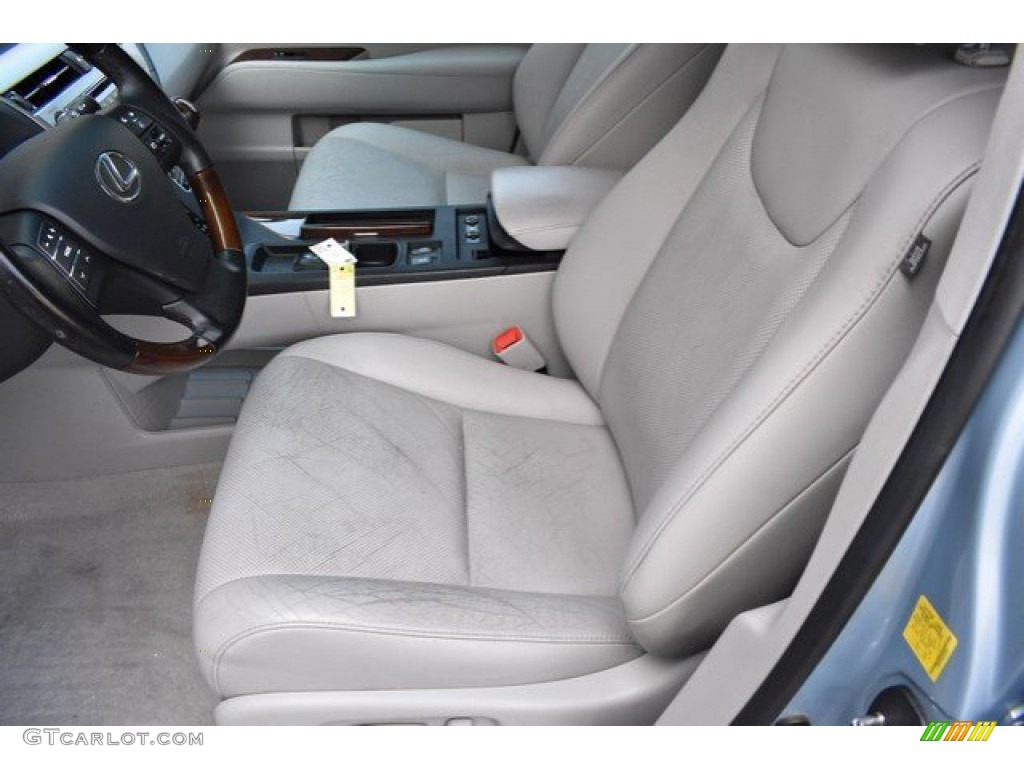 2010 RX 350 AWD - Cerulean Blue Metallic / Light Gray/Espresso Birds-Eye Maple photo #11