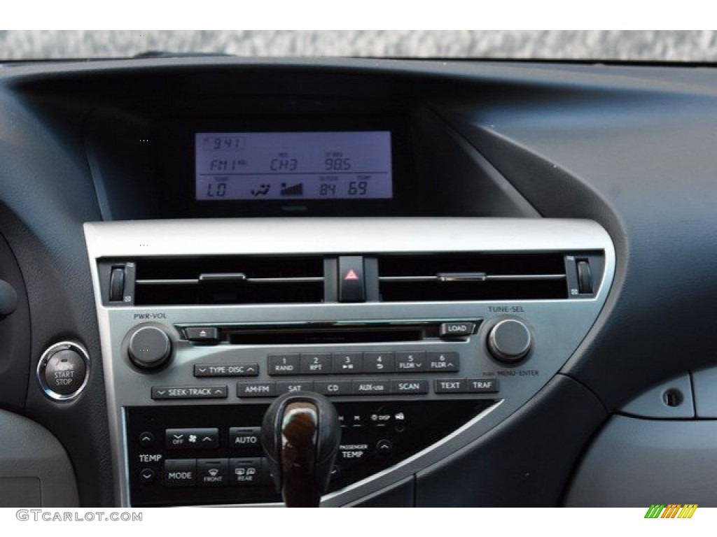 2010 RX 350 AWD - Cerulean Blue Metallic / Light Gray/Espresso Birds-Eye Maple photo #15