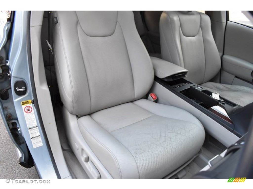 2010 RX 350 AWD - Cerulean Blue Metallic / Light Gray/Espresso Birds-Eye Maple photo #19