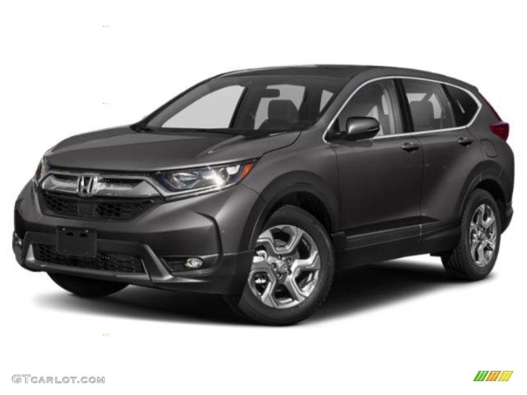 2019 CR-V EX - Gunmetal Metallic / Gray photo #38