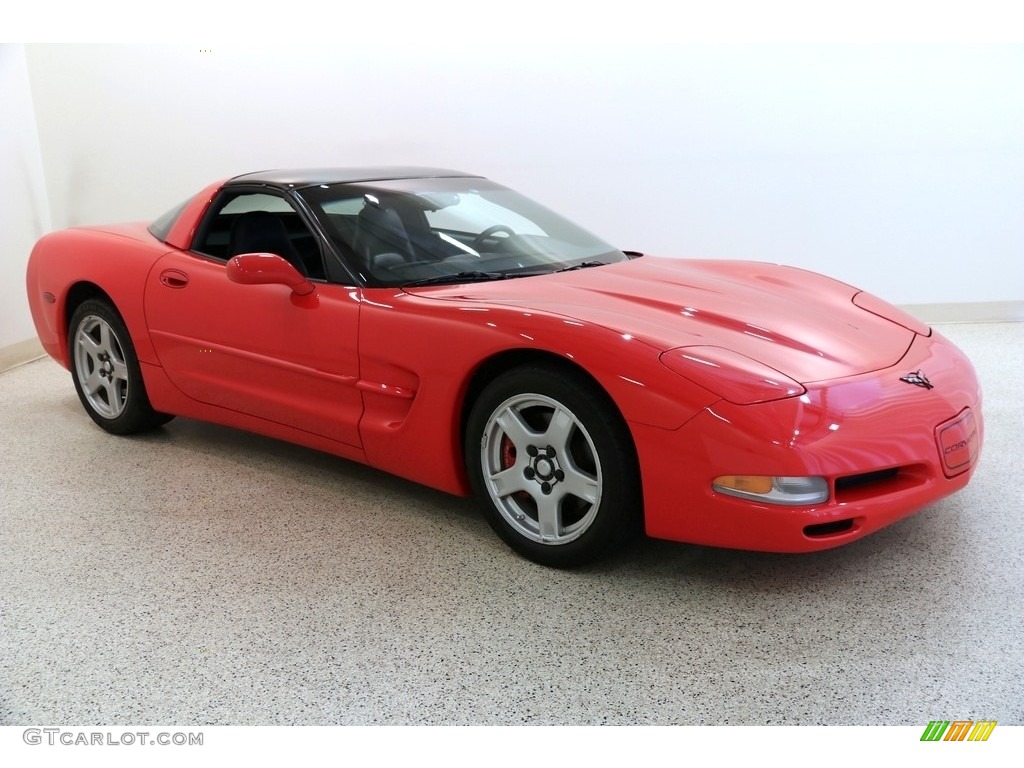 1998 Corvette Coupe - Torch Red / Black photo #1
