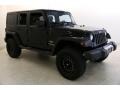 Black 2015 Jeep Wrangler Unlimited Sahara 4x4