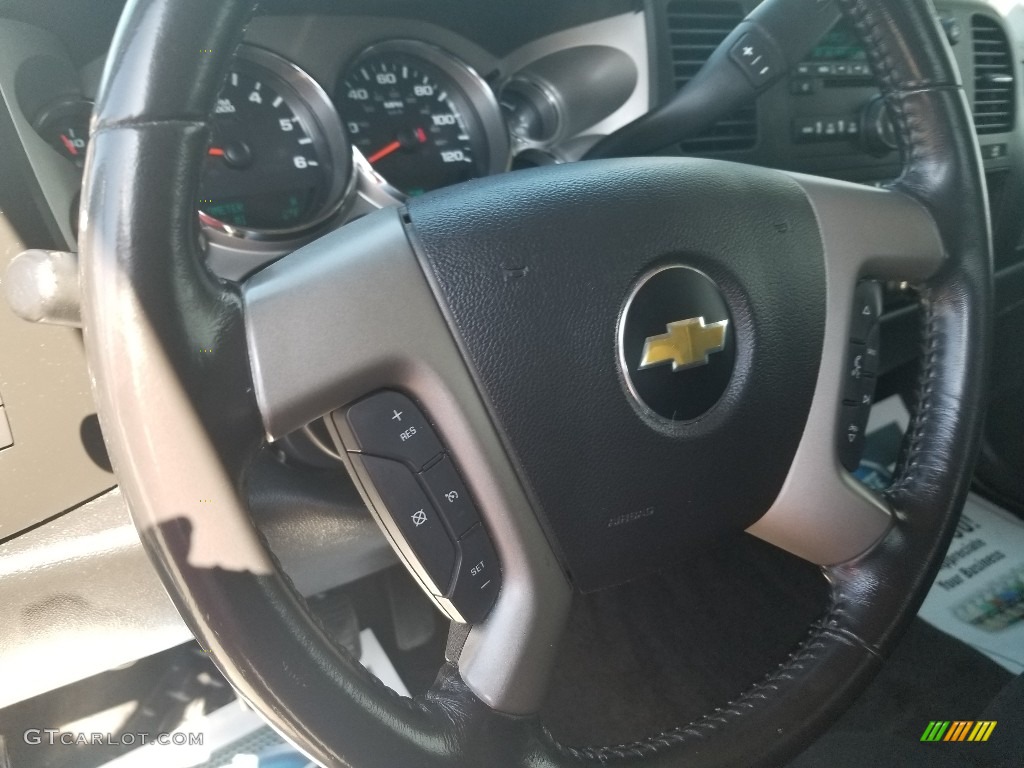2011 Silverado 1500 LT Crew Cab 4x4 - Blue Granite Metallic / Light Titanium/Ebony photo #13