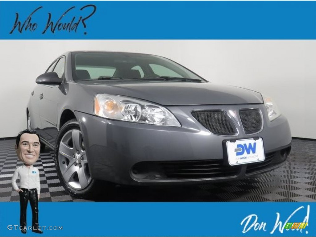 2007 G6 Sedan - Dark Steel Gray Metallic / Ebony photo #1