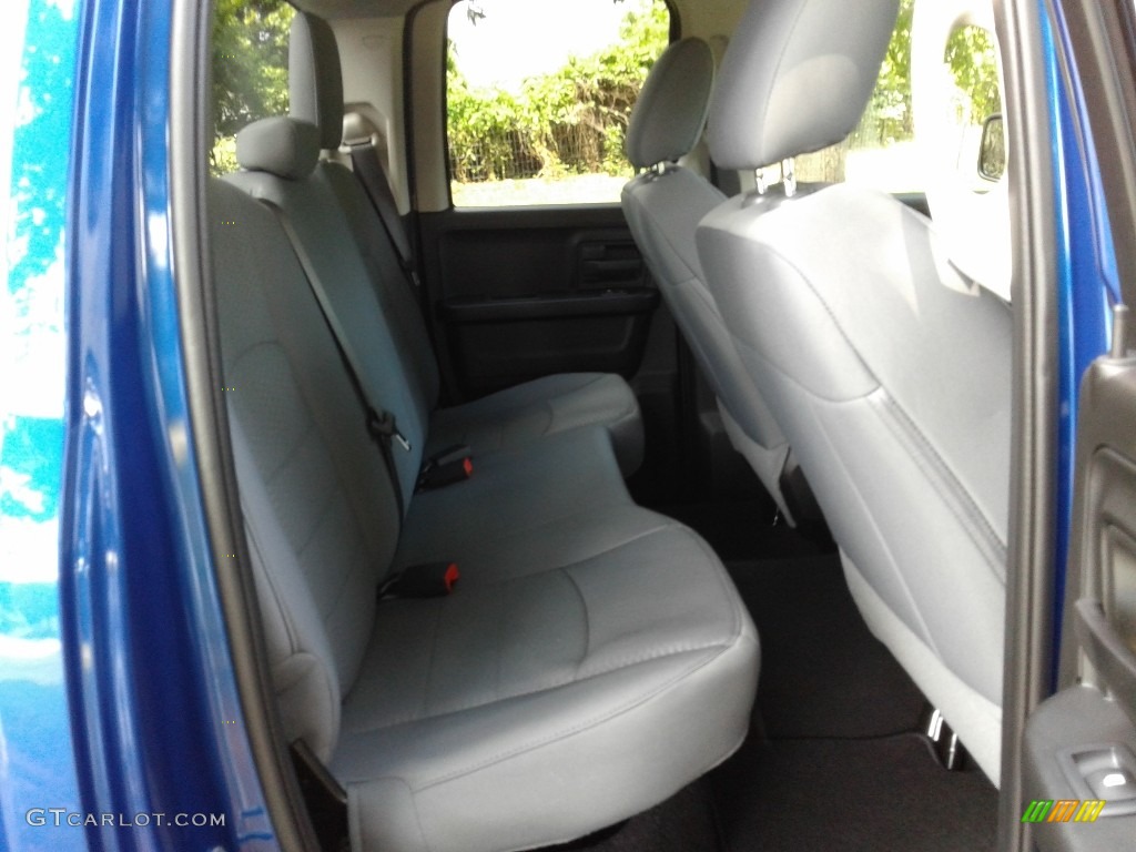 2019 1500 Classic Tradesman Quad Cab 4x4 - Blue Streak Pearl / Black/Diesel Gray photo #13