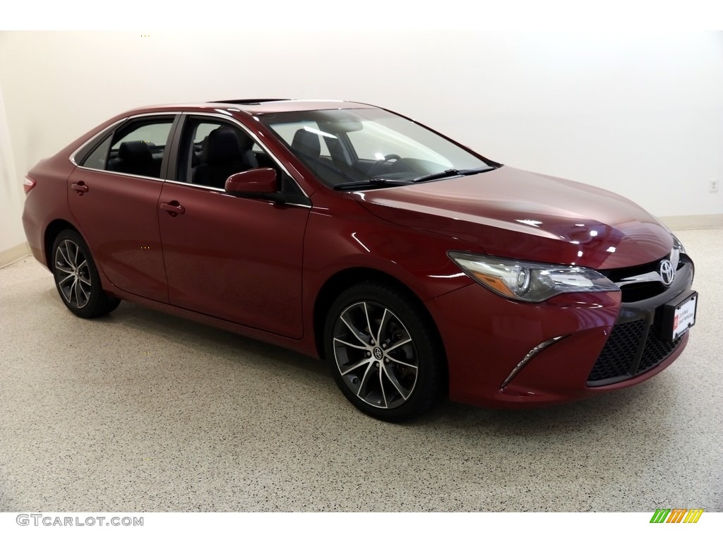 2017 Camry XSE - Ruby Flare Pearl / Black photo #1