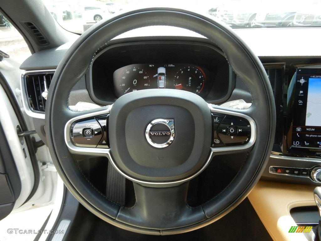 2018 Volvo V90 T5 Amber Steering Wheel Photo #134527633