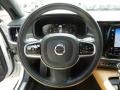 2018 Volvo V90 Amber Interior Steering Wheel Photo