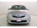 2014 Creme Brulee Metallic Toyota Camry Hybrid XLE  photo #2