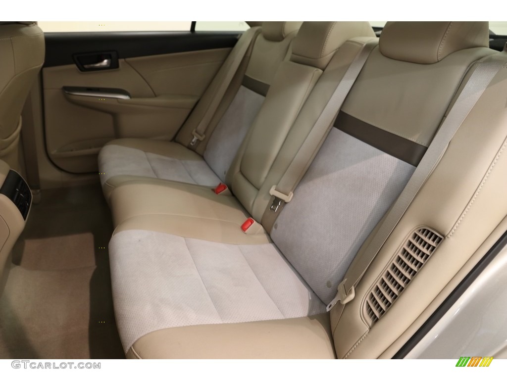 2014 Camry Hybrid XLE - Creme Brulee Metallic / Ivory photo #19