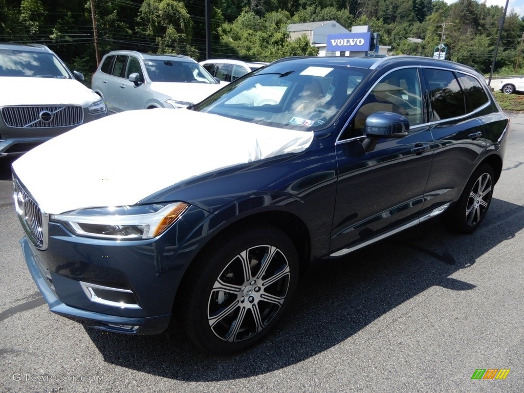 2020 XC60 T5 AWD Inscription - Denim Blue Metallic / Amber photo #5