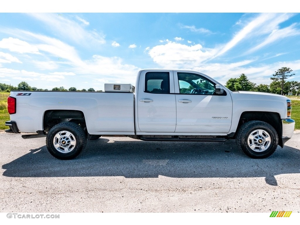 2015 Silverado 2500HD LT Double Cab 4x4 - Silver Ice Metallic / Jet Black photo #3