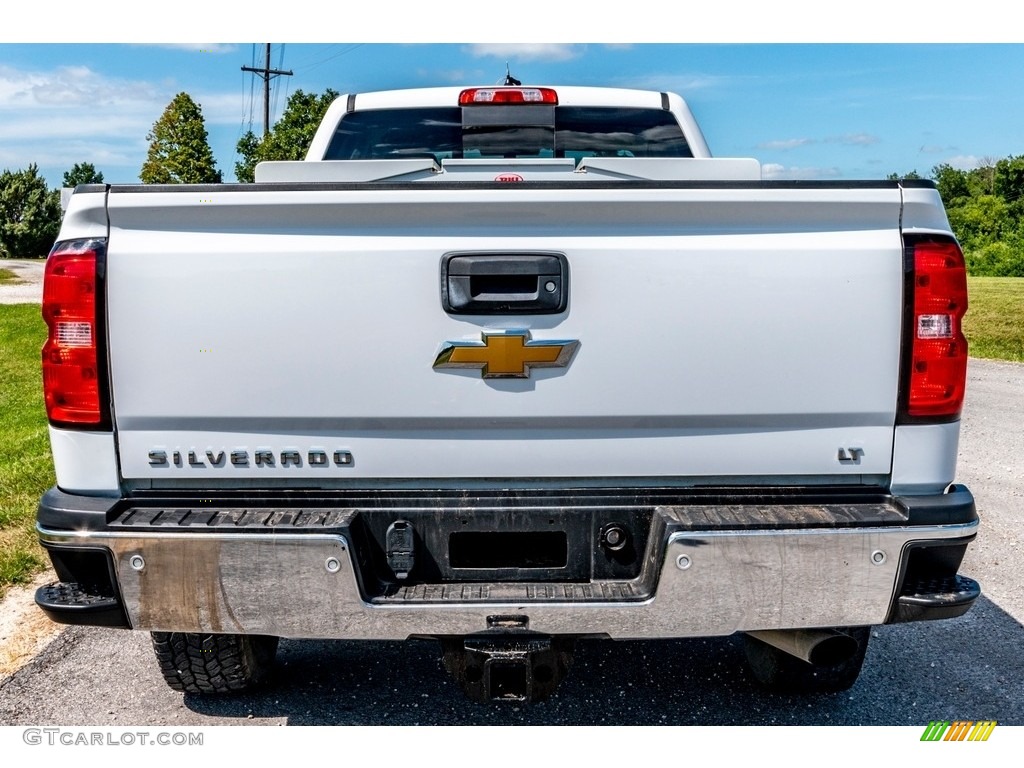 2015 Silverado 2500HD LT Double Cab 4x4 - Silver Ice Metallic / Jet Black photo #5