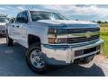 Summit White 2015 Chevrolet Silverado 2500HD WT Double Cab 4x4