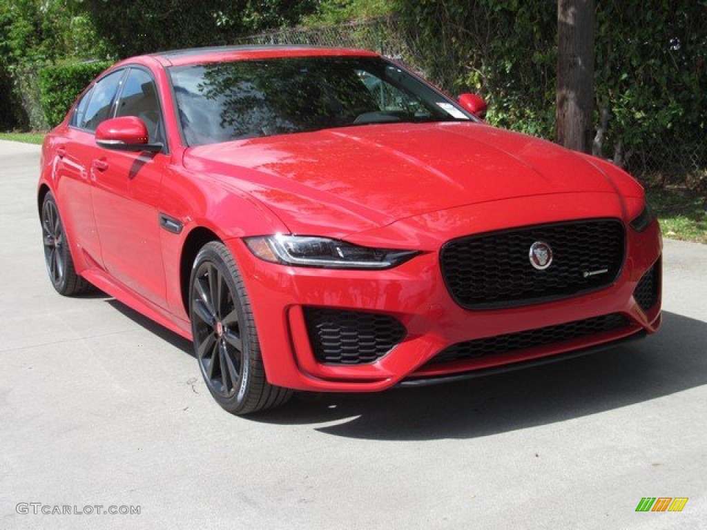 Caldera Red 2020 Jaguar XE R-Dynamic S AWD Exterior Photo #134534110